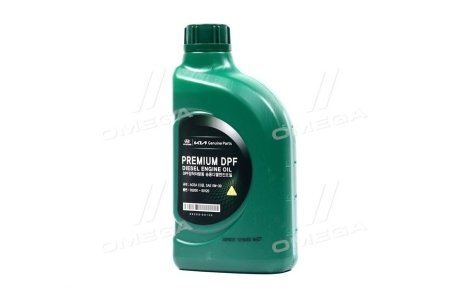 Олива моторна Hyundai/Kia Premium DPF Diesel 5W-30, 1л. HYUNDAI / KIA Hyundai/Kia/Mobis 0520000120