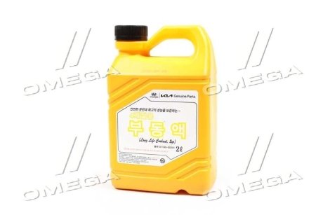 Антифриз концентрат 2 л Hyundai Long Life Coolant (красный) (07100-00201) Mobis Hyundai/Kia/Mobis 0710000201