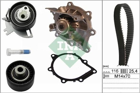 Комплект газорозподільчого механізму INA 530 0691 30