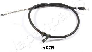 KIA трос ручн.гальма прав.Sportage 00- JAPANPARTS BC-K07R