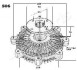 Зчеплення вентилятора MITSUBISHI L200 96- JAPANPARTS VC-506 (фото 3)