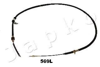 Трос стоянкового гальма L200 96-(парн. арт: 131569R), Л. JAPKO 131569L
