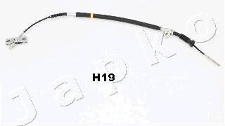 Трос стоянкового гальма пер. Hyundai H-1 97- JAPKO 131H19