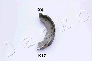 Гальмівні колодки бараб. (D=190) Sorento I 02- JAPKO 55K17