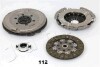Комплект зчеплення X-TRAIL 2.0-2.4 01-13 (240mm) JAPKO 98112 (фото 2)