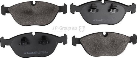 DB гальмівні колодки перед. DB 4,3/5,5 W202/210 AMG 97-,BMW E38 750i,Golf IV,Passat 3.2/4.0 Motion JP GROUP 1163607410