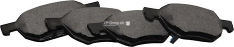 HONDA гальмівні колодки передн з датчик.Accord 03- JP GROUP 3463600910