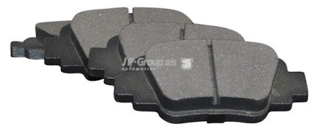 NISSAN гальмівні колодки задн.Micra K11 92- JP GROUP 4063700210