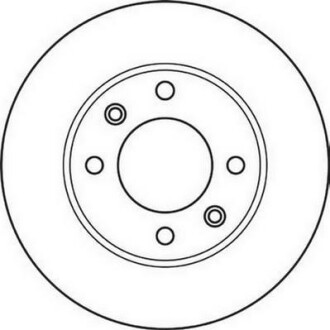 CITROEN диск гальмівний задній Berlingo,C2,C3,C4 Jurid 562130JC