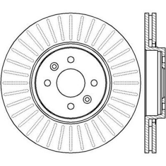 RENAULT диск гальмівний передн.Scenic II 03- Jurid 562410JC