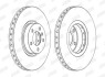 Гальмівний диск пер. BMW X5 (E70/F15/F85) 06-/X6 (E71/E72/F16/F86) 07-19 (348*62) Jurid 562520JC-1 (фото 1)