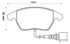 Гальмівні колодки перед. AUDI A3 03- VW Golf V, Caddy, Touran SKODA Octavia Jurid 573128J (фото 1)