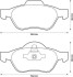 Гальмівні колодки пер. Renault Megane/Scenic/Clio 02- (ATE) Jurid 573244J (фото 1)