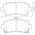 OPEL гальмівні колодки задн.Insignia 08-,Chevrolet Malibu 12-,Saab Jurid 573313J (фото 1)