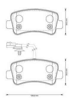 Гальмівні колодки зад. Renault Master III/Opel Movano 10- Jurid 573359J