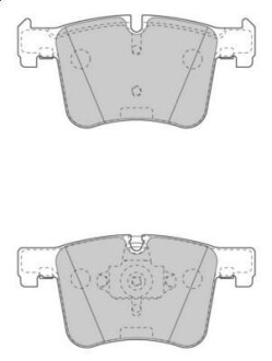 BMW гальмівні колодки передн.1 F20,3 F30,X3 F25,X4 X26 11- Jurid 573432J