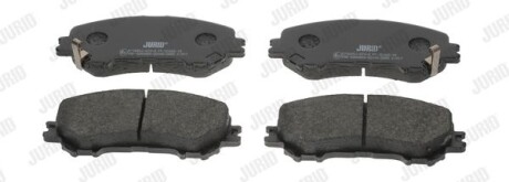 NISSAN колодки гальм. передні Qashqai 1,2-1,6 13-, X-Trail 1,6 13- Jurid 573659J