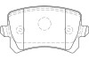 VW гальмівні колодки задн. Audi A3 03-Golf V, Caddy III, TouranSkoda Octavia Jurid 573667J (фото 1)
