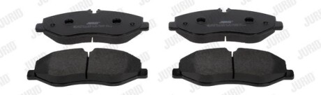 Гальмівні колодки пер. W447 14- (Brembo) Jurid 573781J
