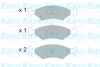 PARTS KIA Тормозные колодки дисковые передн.Shuma 98- KAVO KBP-4026 (фото 1)