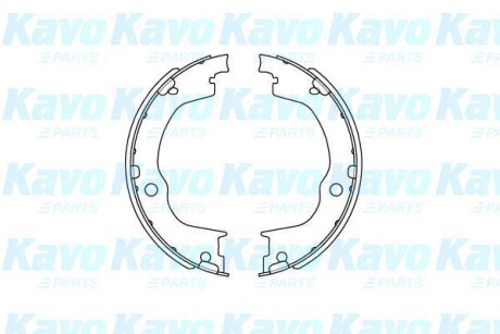 PARTS Колодки ручного тормоза CHEVROLET CAPTIVA 06- KAVO KBS-1406