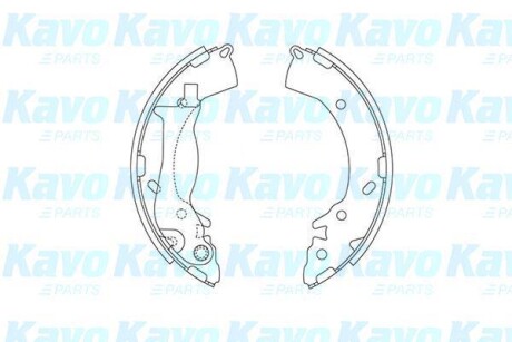 PARTS HYUNDAI щоки гальмівні i10/20,Solaris,Kia Rio III 08- KAVO KBS-3419