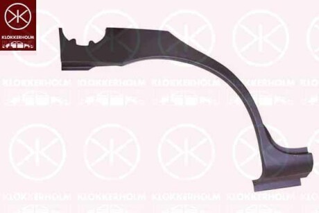 Арка крила KLOKKERHOLM 0109582