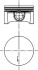 Поршень KOLBENSCHMIDT 40 388 600 (фото 1)