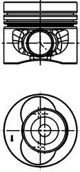 Поршень KOLBENSCHMIDT 40683620