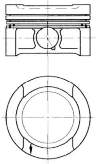 Поршень KOLBENSCHMIDT 94503720