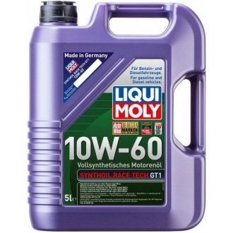 Масло моторное Synthoil Race Tech GT1 10W-60 (5 л) LIQUI MOLY 1944