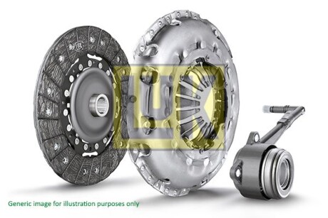 Комплект зчеплення з підшипником (260мм) VW CRAFTER 30-35 LuK 626 3130 33