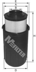 Фільтр повітряний MB207-410D (з корпусом) M-FILTER A 264