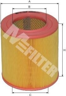 Фільтр повітряний MAZDA 626 2.0D M-FILTER A269