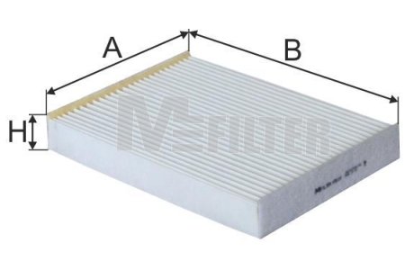 Фільтр салону Rogue/Dokker/Lodgy 12- M-FILTER K 9114 (фото 1)