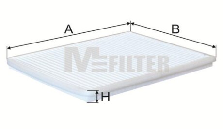 Фільтр салону NISSAN Primera M-FILTER K934