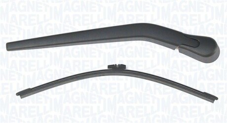 VOLVO щітка склоочисника з важелем задня 390мм XC90 15- MAGNETI MARELLI 000723180264