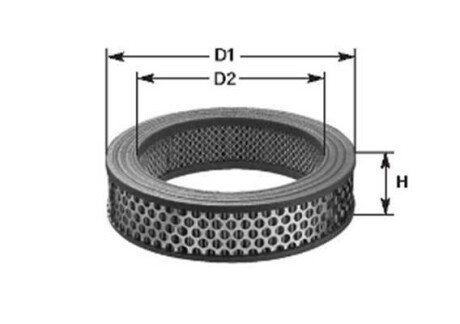 Фильтр воздушный вставка AUDI 80/100 VW Golf II 1,1/1,3, Passat CITROEN (круг) MAGNETI MARELLI 152071758586