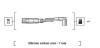 Комплект високовольтних проводів AUDI A3,A4 VW BORA,GOLF IV,V,PASSAT,TOURAN [941318111163] MAGNETI MARELLI MSK1163 (фото 1)