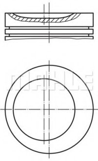 Поршень MAHLE / KNECHT 0020303 (фото 1)