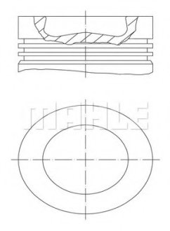 Поршень MB MAHLE / KNECHT 003 98 00