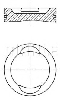 Поршень MAHLE / KNECHT 009 41 00