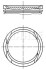 Поршень MAHLE / KNECHT 0100501 (фото 1)
