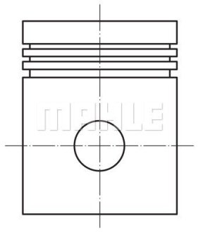 Поршень MAHLE / KNECHT 0121202 (фото 1)