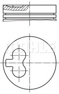 Поршень MAHLE / KNECHT 0298201