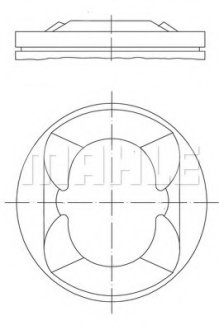 Поршень MAHLE / KNECHT 081PI00110000 (фото 1)