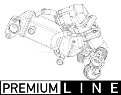 Клапан EGR BMW 3/5/7/X5 \'\'N47/N57 \'\'08-16 Mahle MAHLE / KNECHT CE10000P
