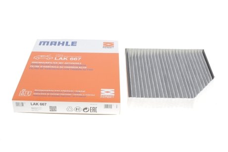 Фильтр салона MAHLE / KNECHT LAK 667