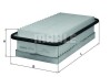 Повітряний фільтр MAHLE / KNECHT LX3187 (фото 1)