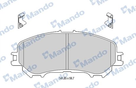 Комплект гальмівних колодок MANDO MBF015287